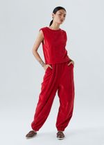 sleeveless plush gola