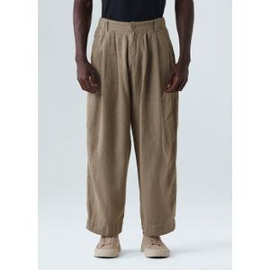 Calça om linen pleats osklen masculino