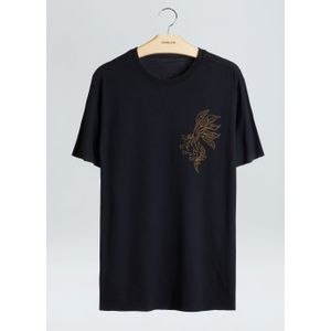 T-shirt double fire lion mc osklen masculino