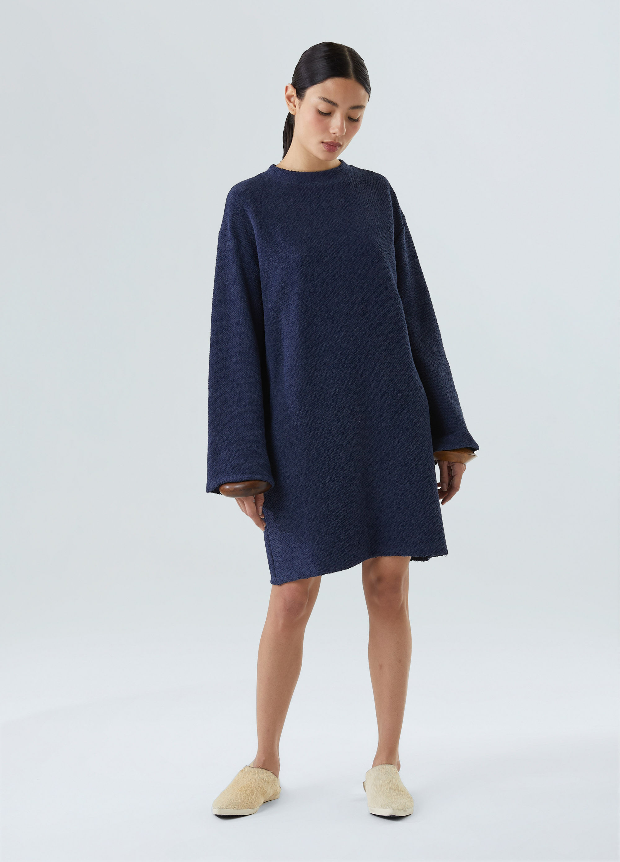 Vestido gola eco comfy