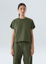 sleeveless fem moletom forest