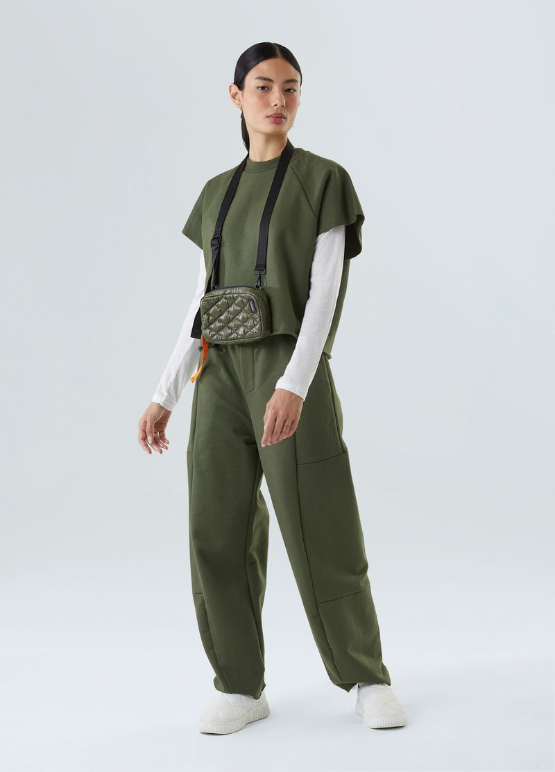 sleeveless fem moletom forest