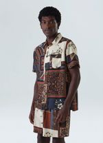 CAMISA PATCHWORK MC