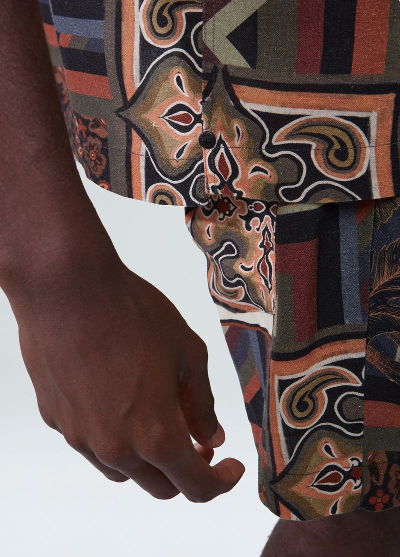 CAMISA PATCHWORK MC