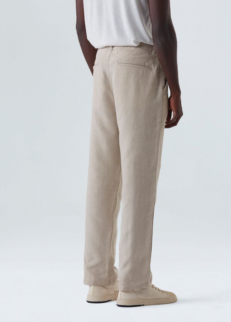 calca alfaiataria linen classic