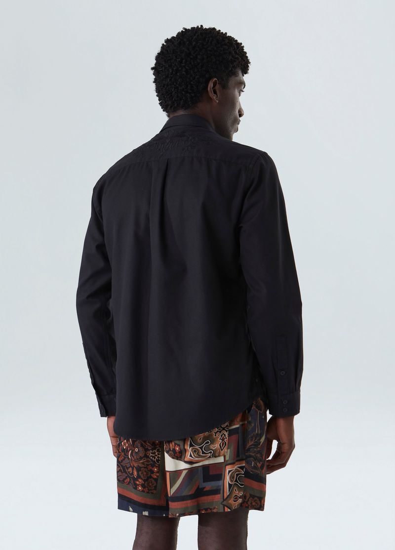 camisa bordado arabesco ml