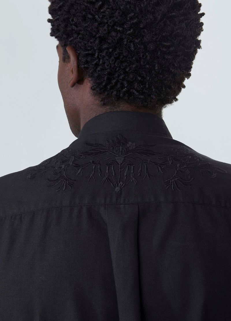 camisa bordado arabesco ml