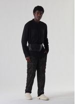 camisa ml colarless bordado