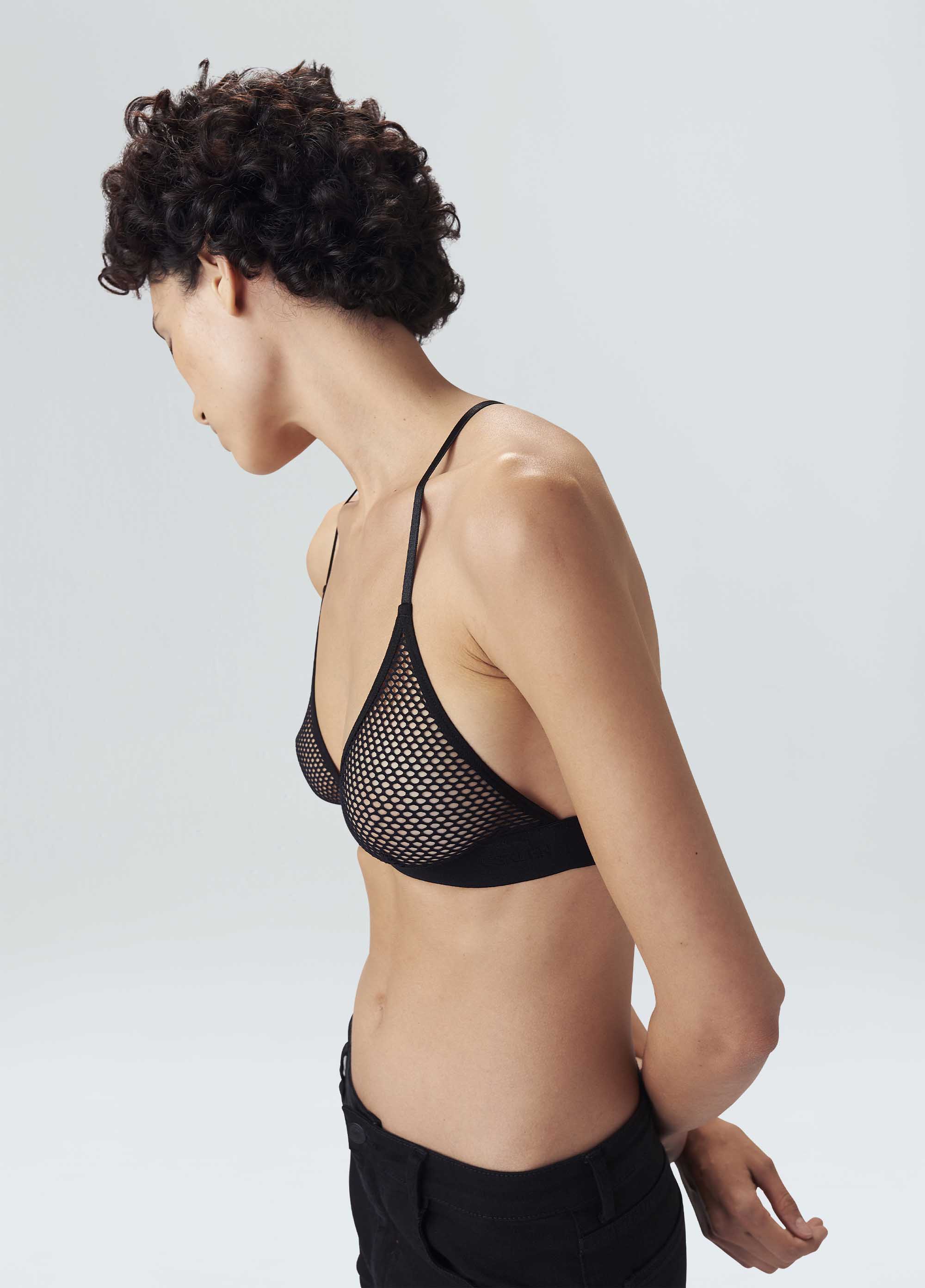 Top under tela nadador