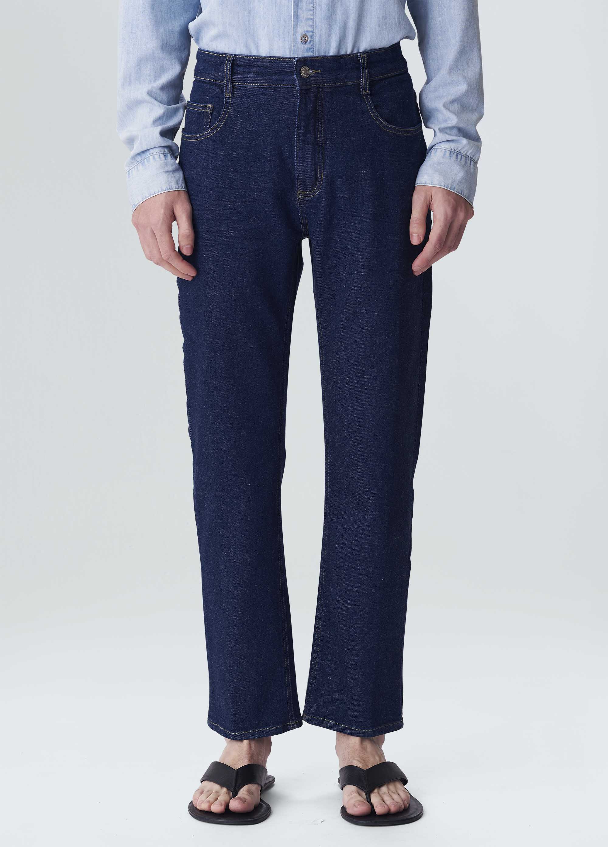 Calça jeans horto blue basic