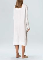vestido chemise fendas