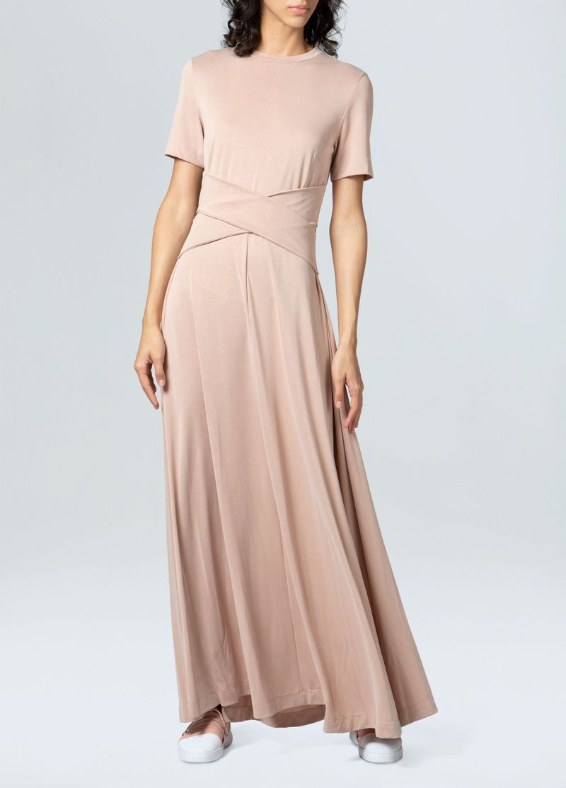 vestido fluid washed touch
