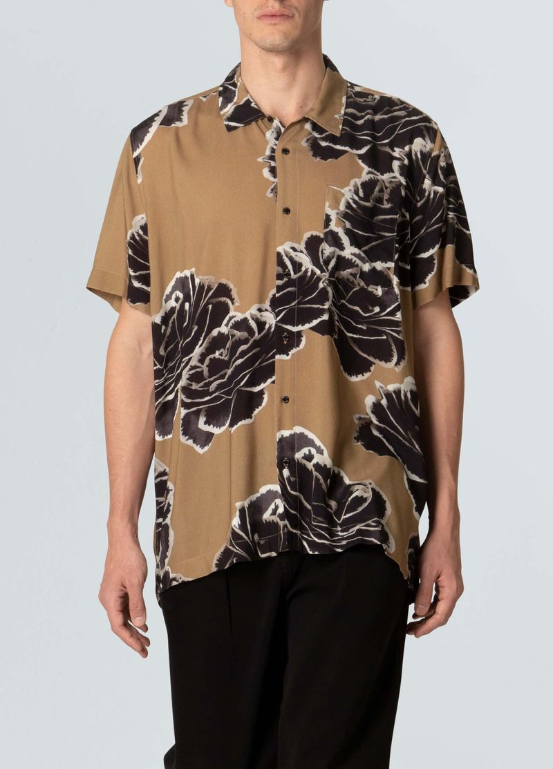 CAMISA INK ROSE MC