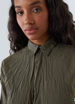 CHEMISE TRICOLINE WRINKLED LONGO