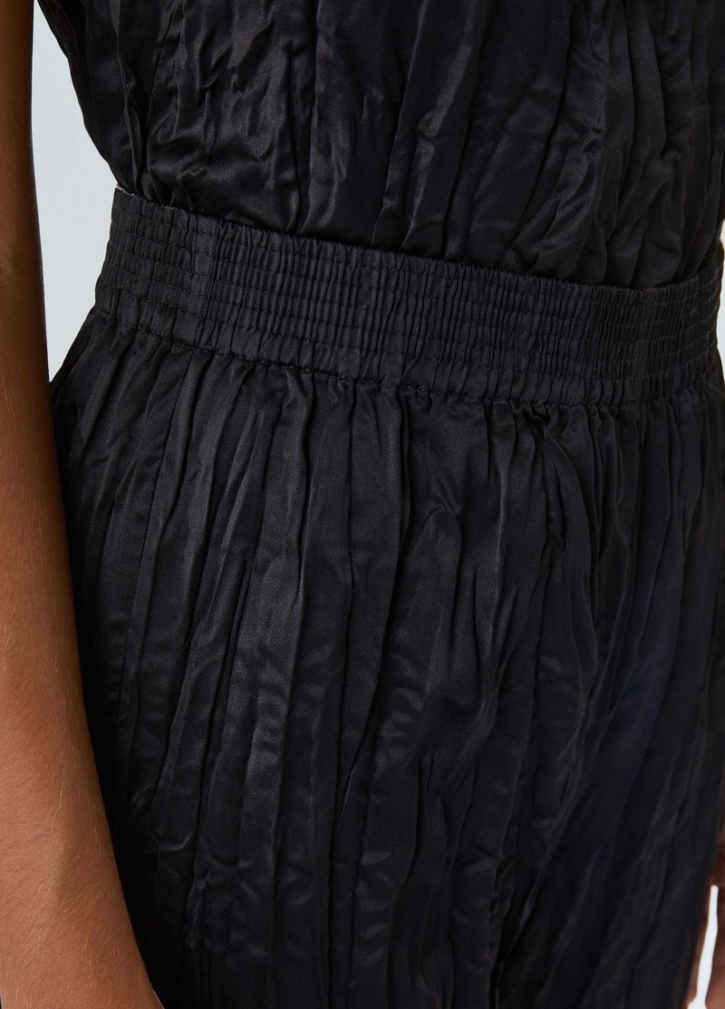 CALCA WRINKLED SATIN DOUBLE FACE
