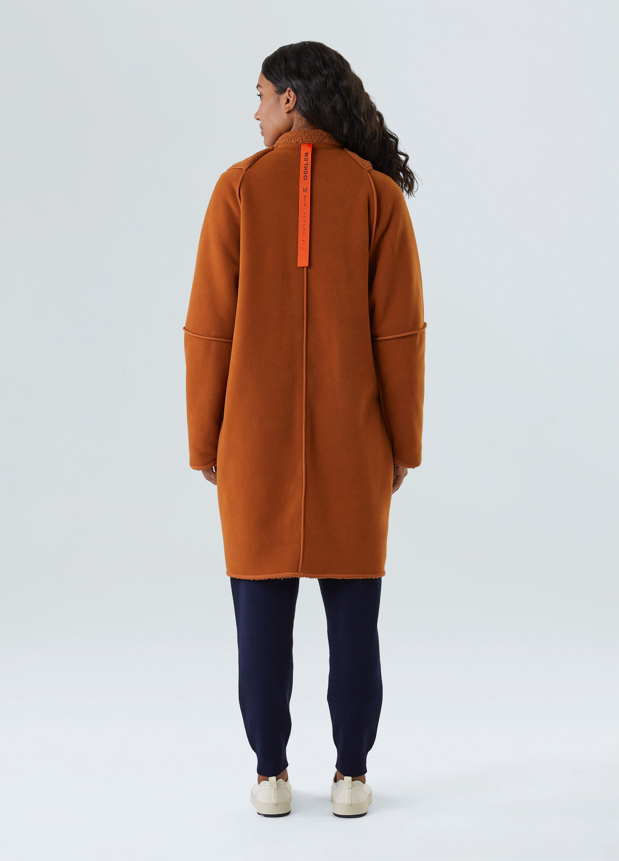 Casaco MIDI fleece double face