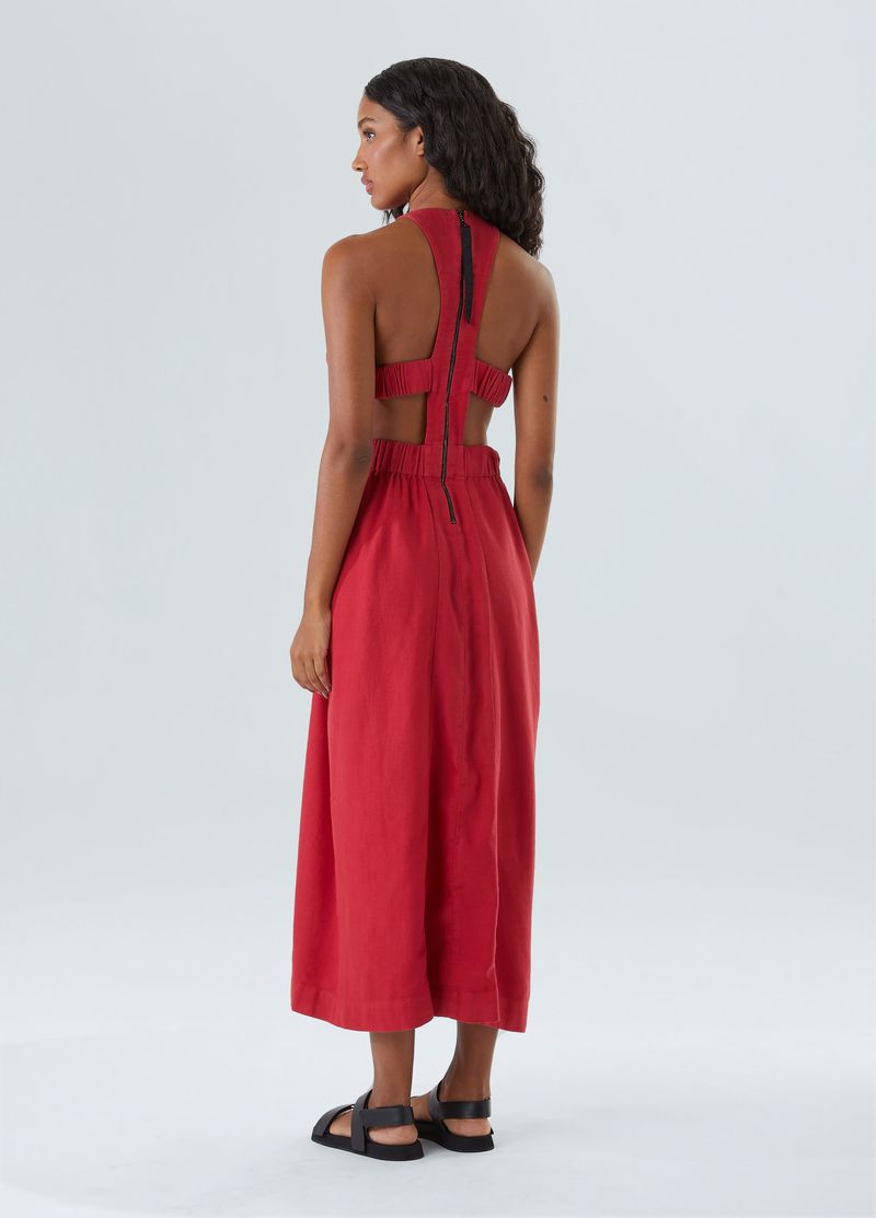 VESTIDO NADADOR FRANZIDO