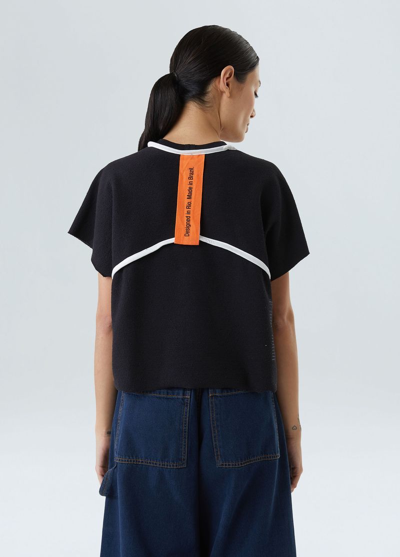 blusa moletom double face vies
