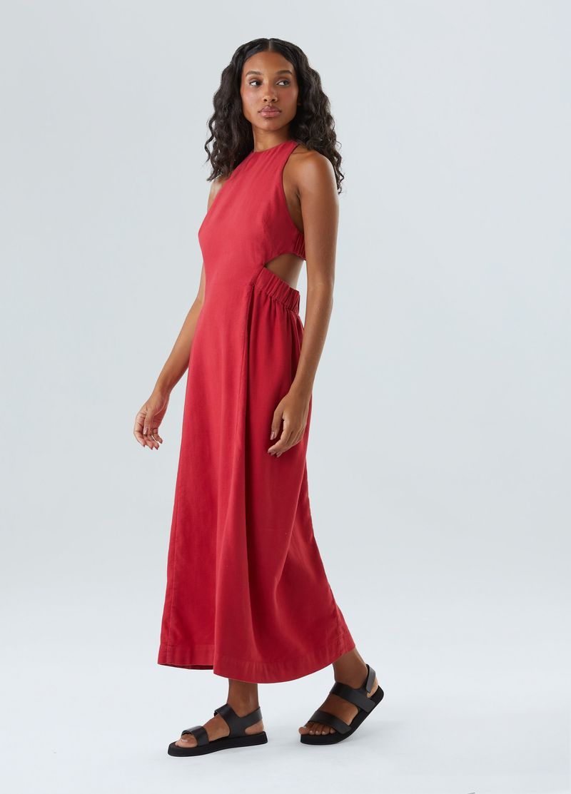 VESTIDO NADADOR FRANZIDO