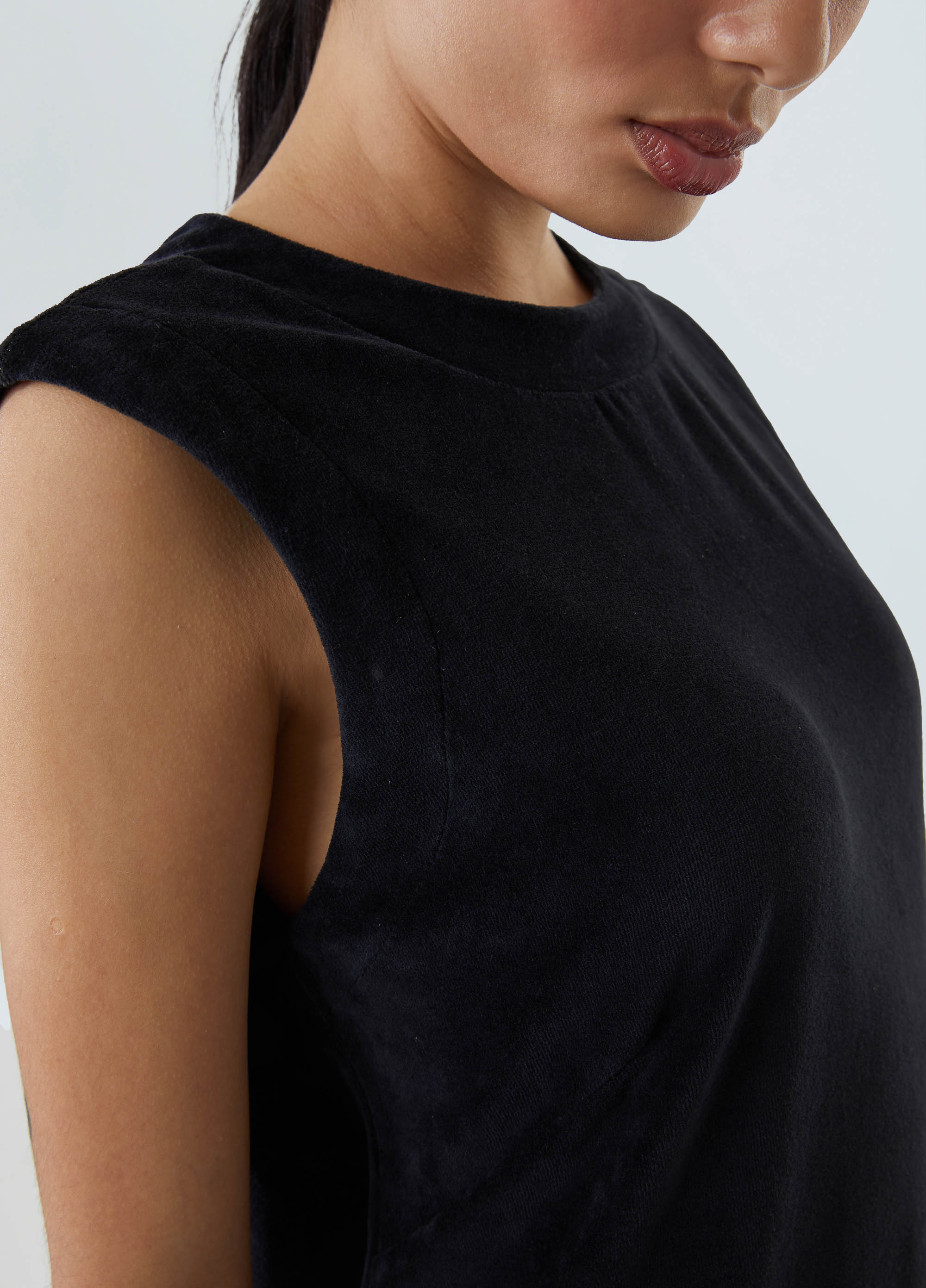 Vestido fit plush