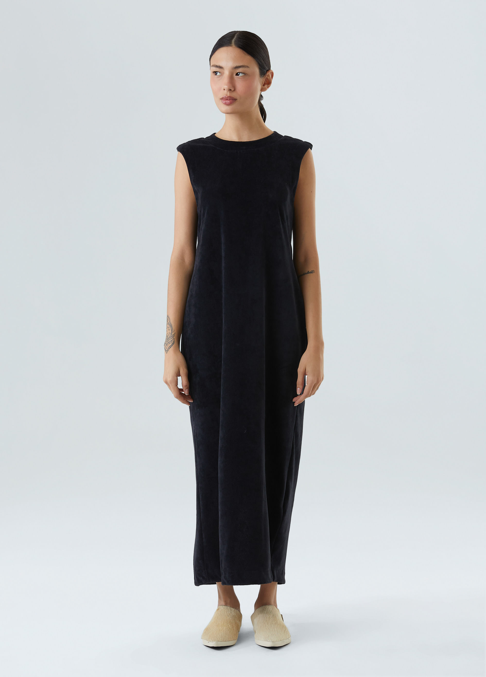 Vestido fit plush