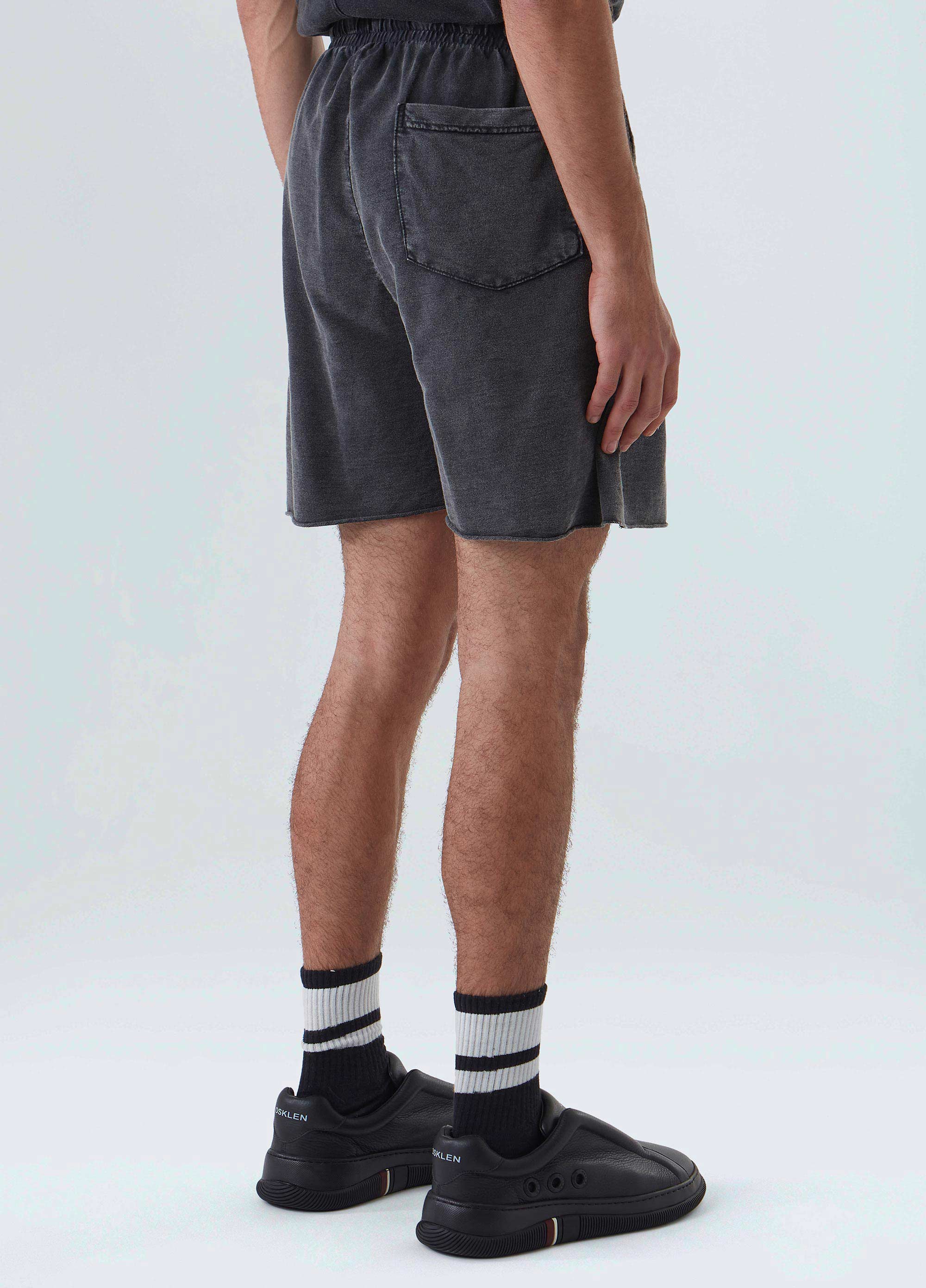 Bermuda oversize marmorizado