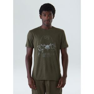 T-shirt light linen indigena