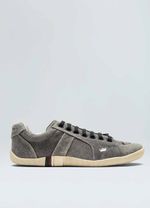TENIS ELASTICO ENLUVADO COURO GASTO MASC