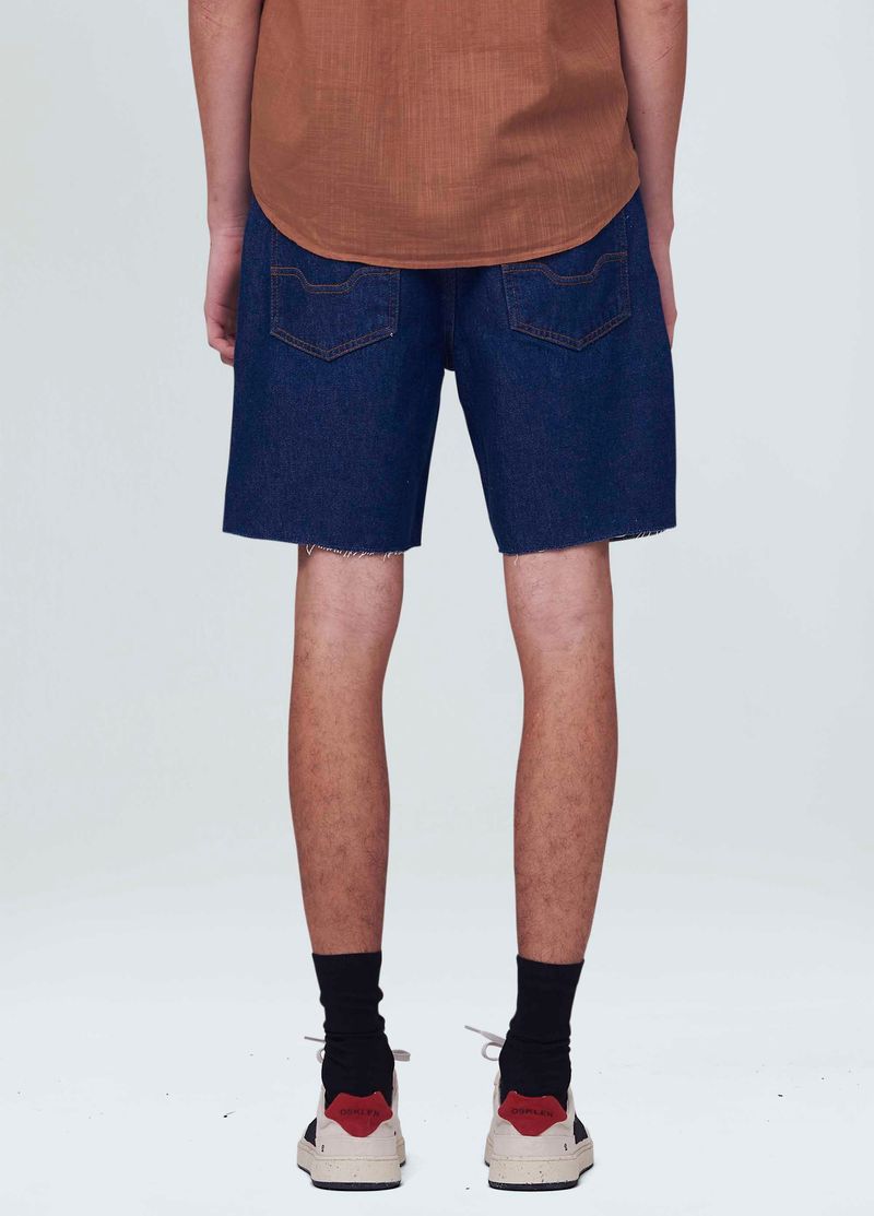 bermuda dark jeans e