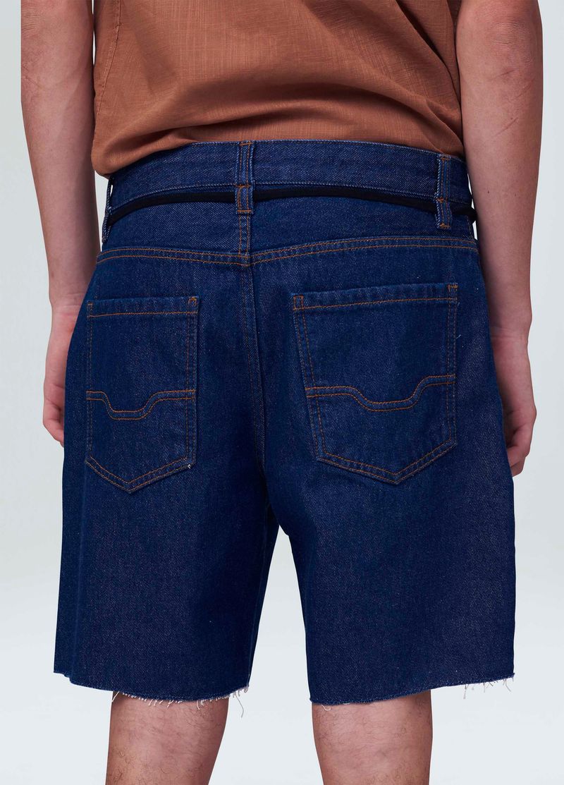 bermuda dark jeans e