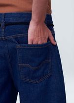 bermuda dark jeans e