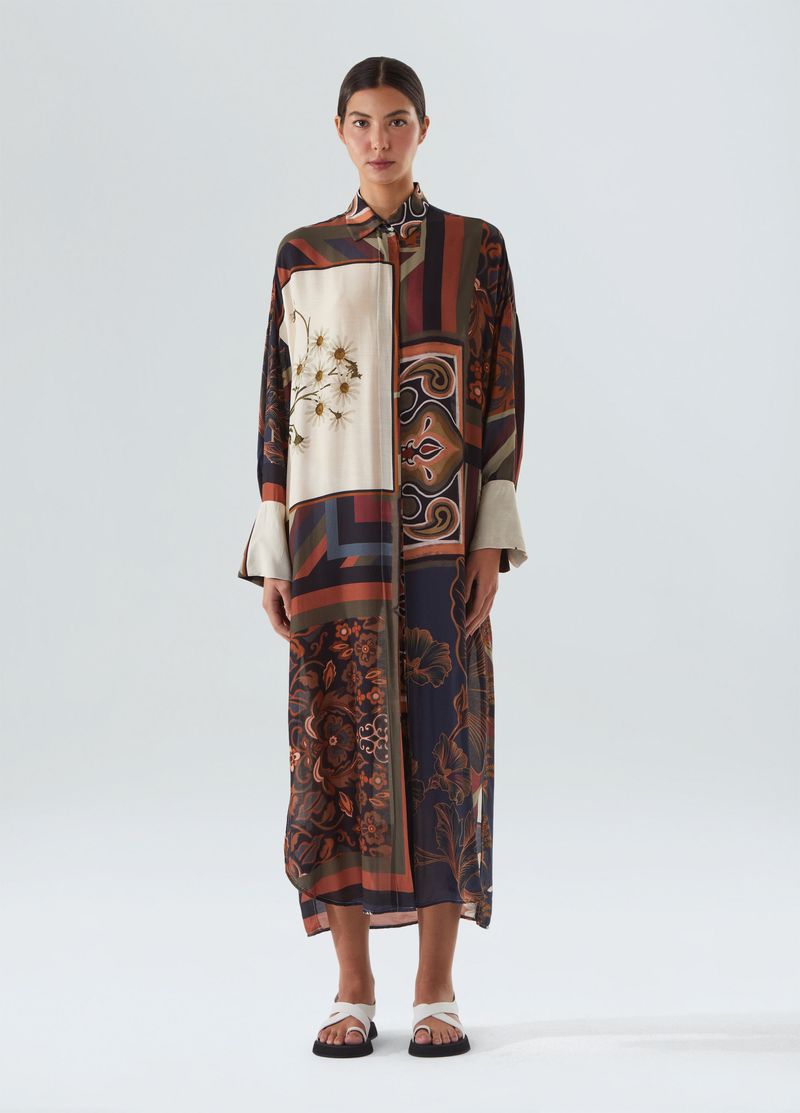 chemise patchwork