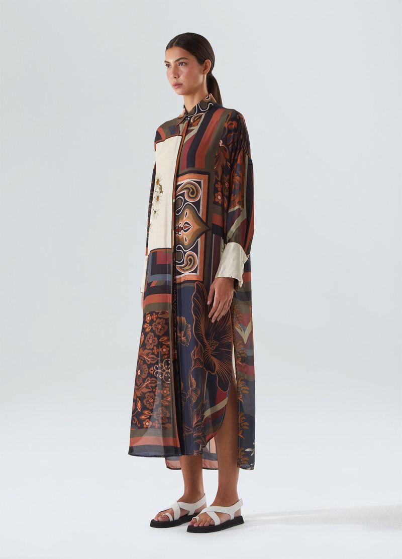 chemise patchwork
