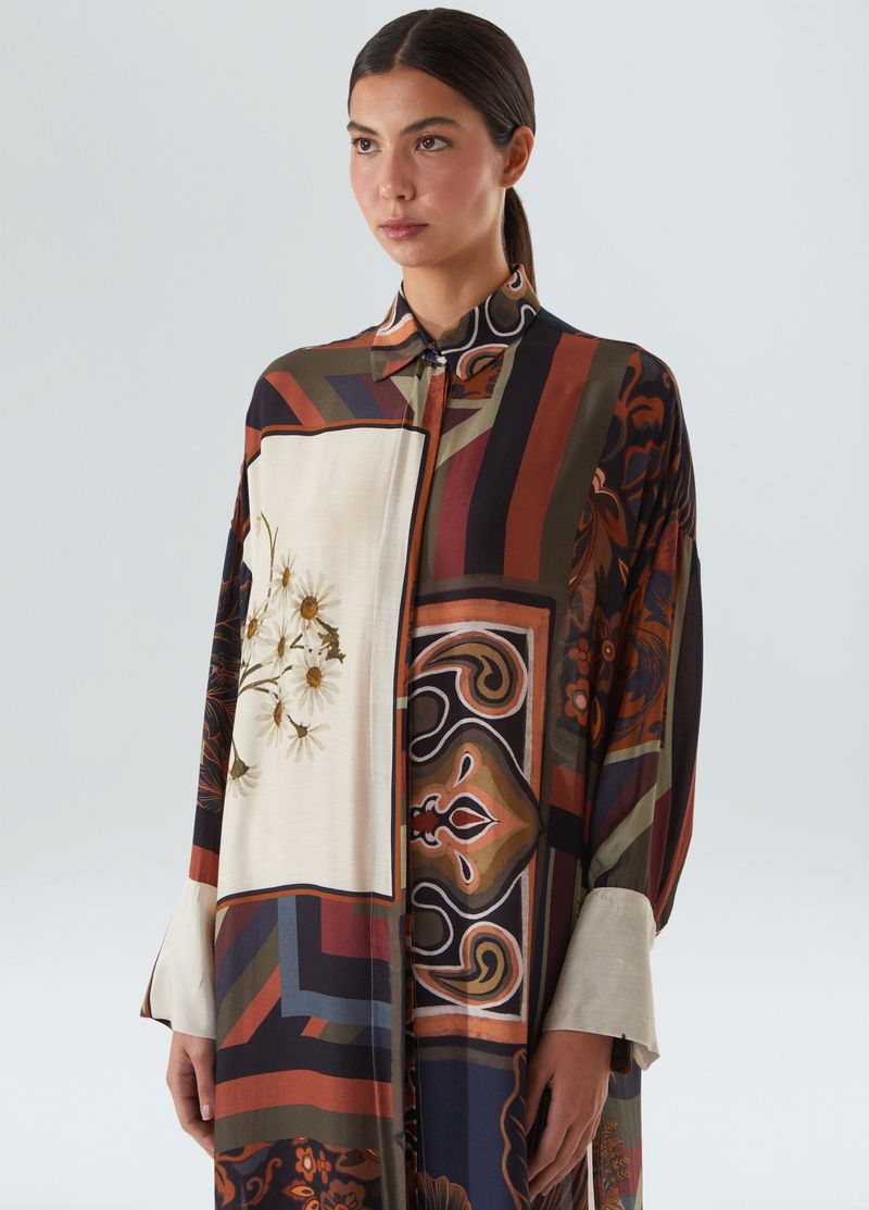 chemise patchwork