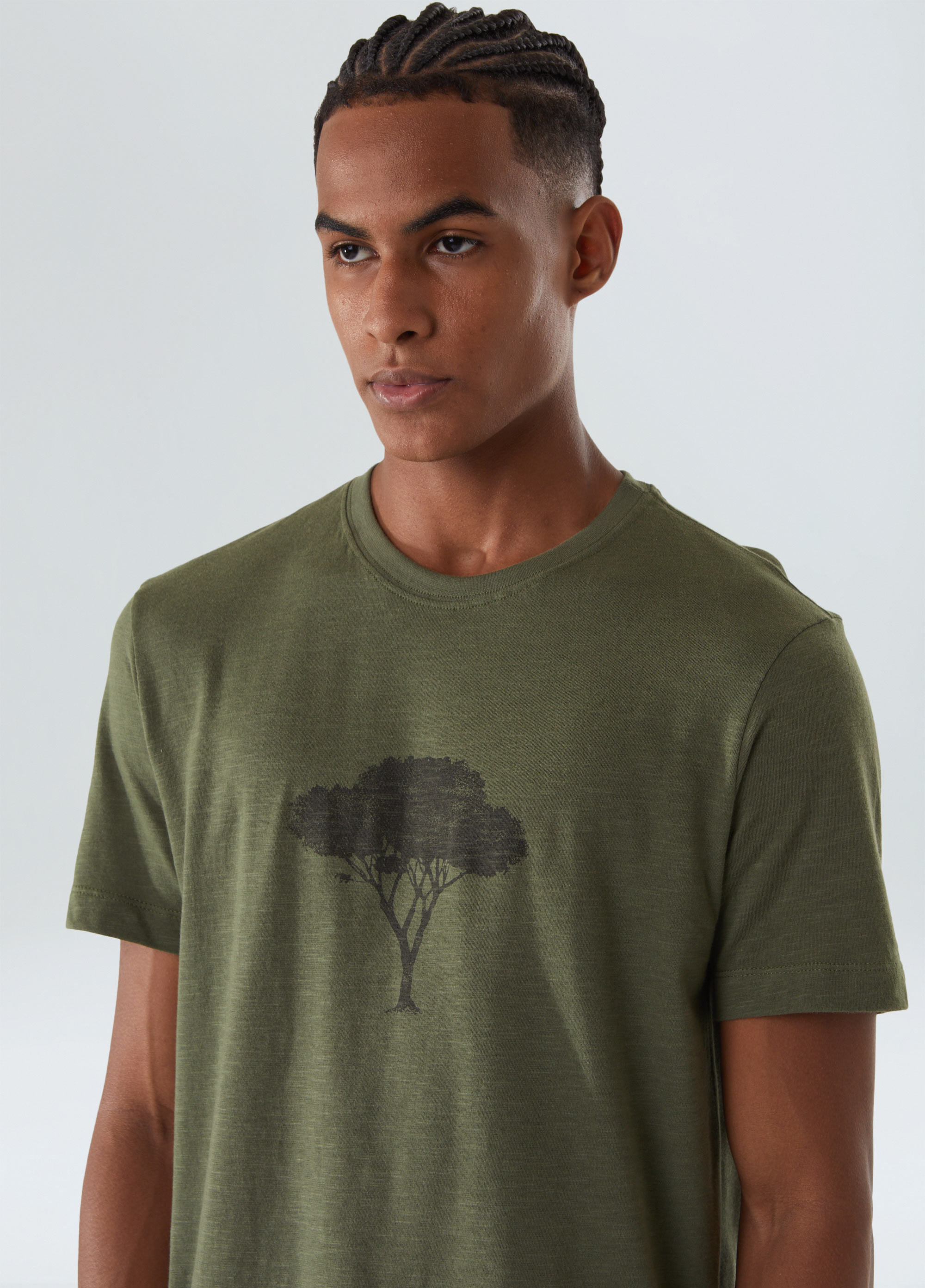 tshirt organic rought tree