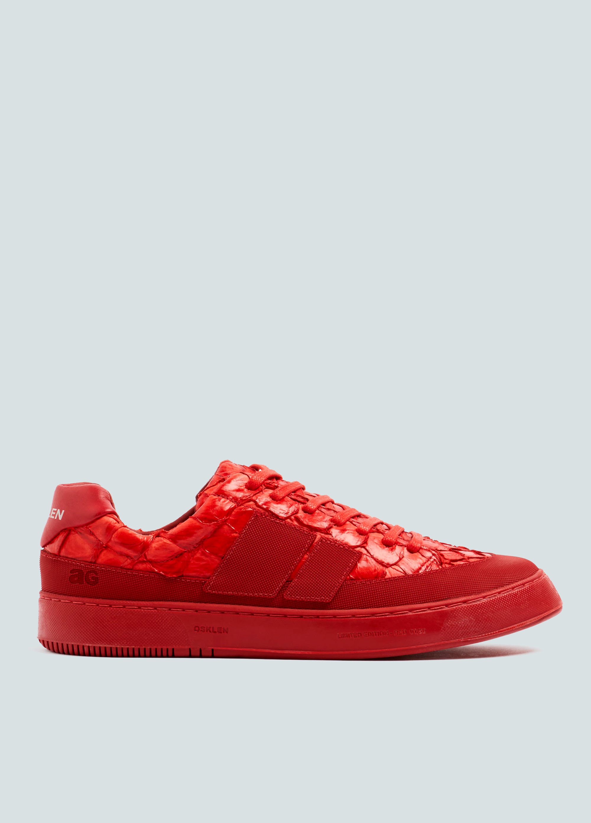 PIRARUCU AG SNEAKER RED EDITION