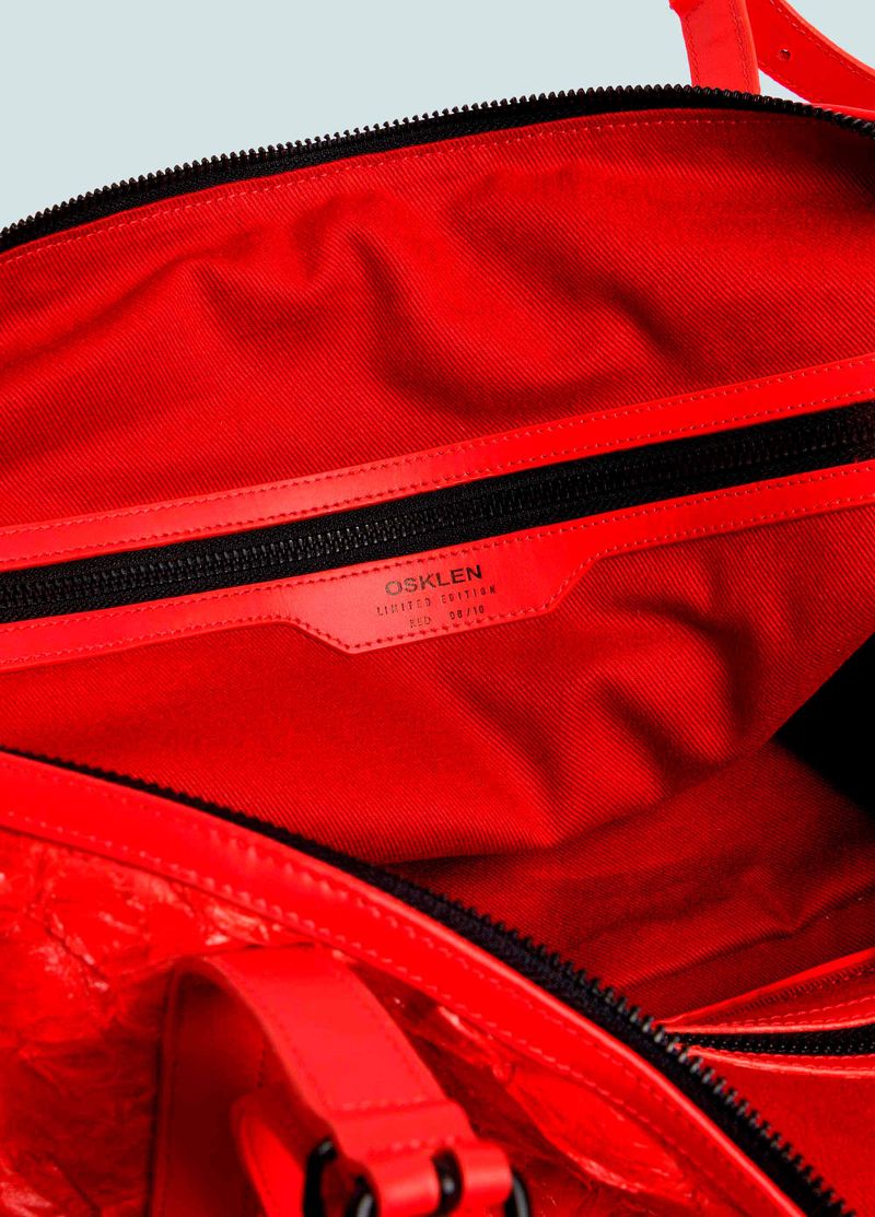 PIRARUCU WEEKEND BAG RED