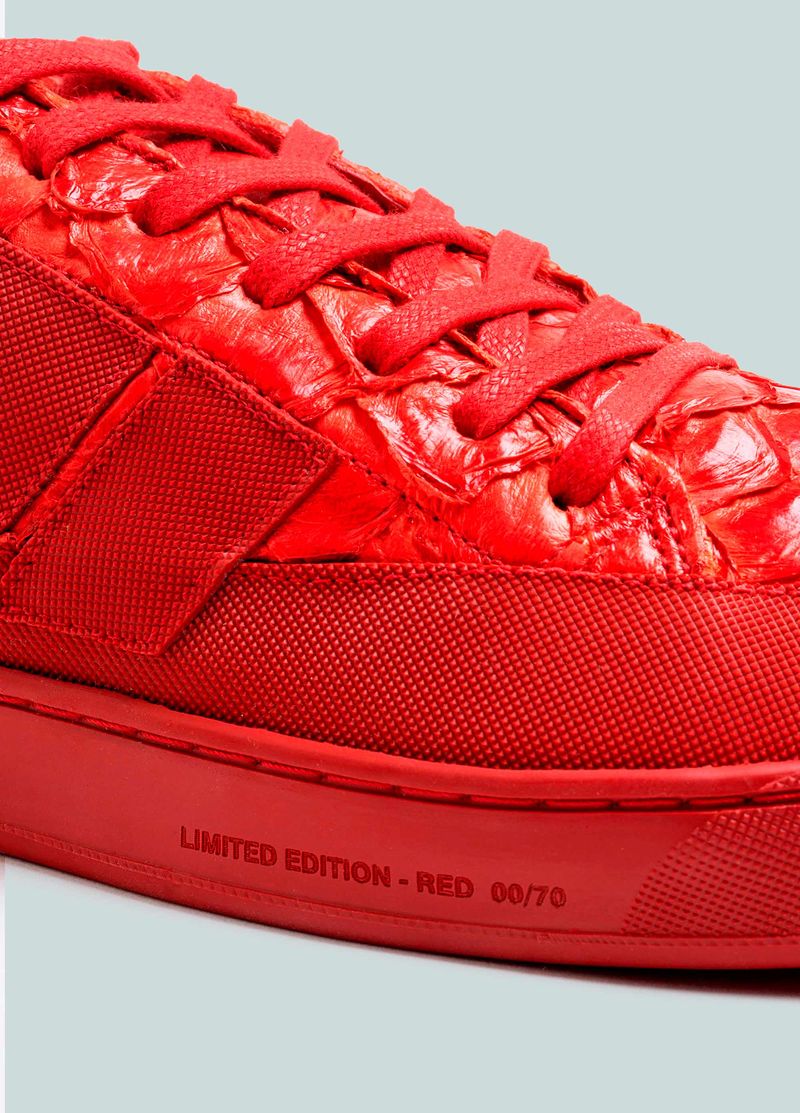 PIRARUCU AG SNEAKER RED EDITION M
