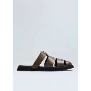 Mule couro resort