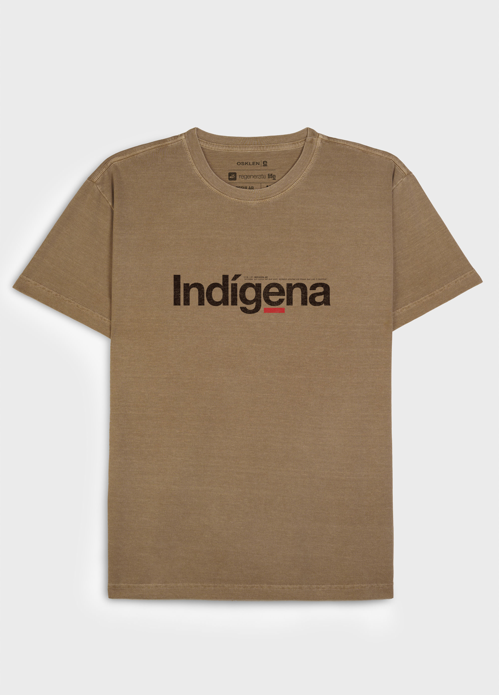 Tshirt Regular Vintage Indigena