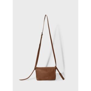 Mini leather crossbody e-basics