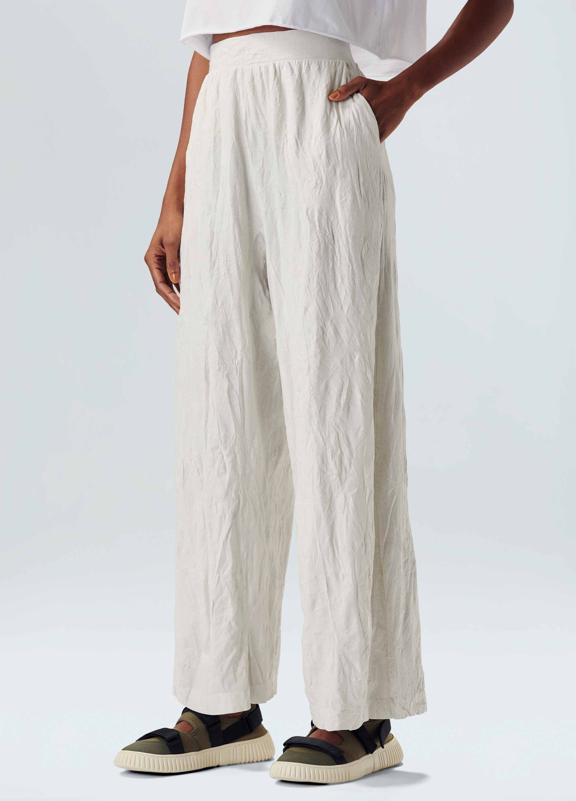 Calça  amassada saruel