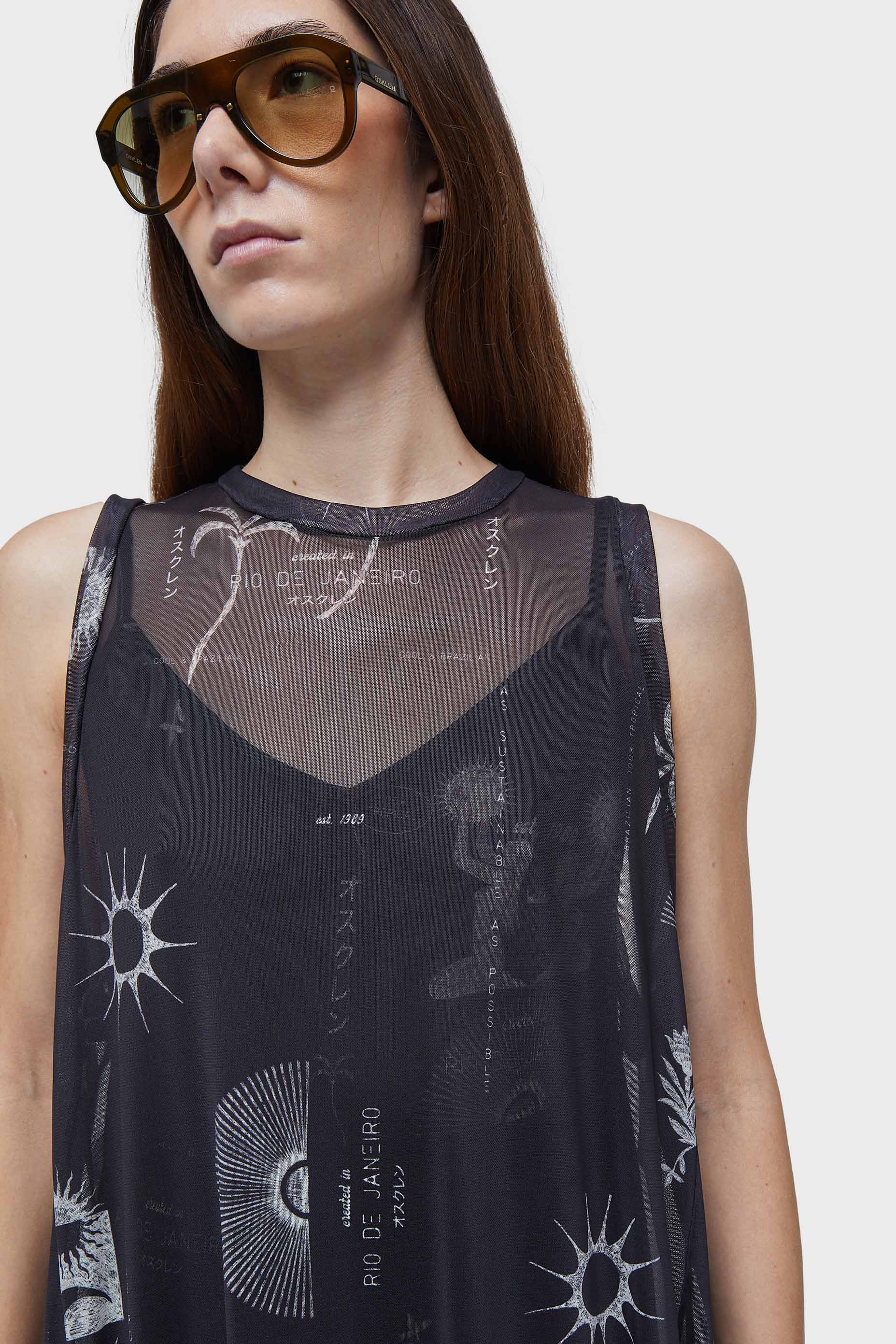 Vestido tule 1989