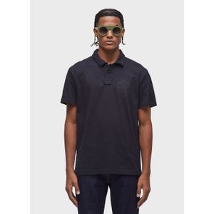 Camisa polo stone mc black osklen masculino