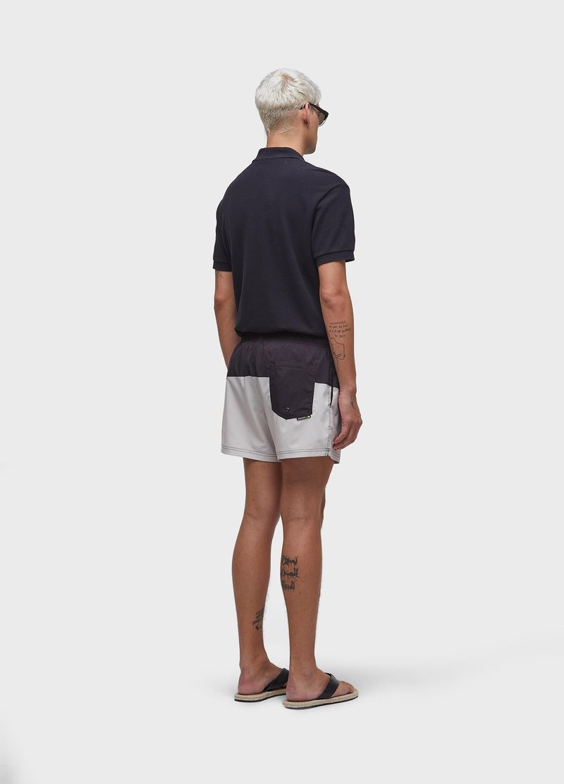 BEACH SHORT BICOLOR BRASAO