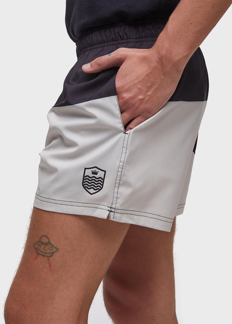 BEACH SHORT BICOLOR BRASAO