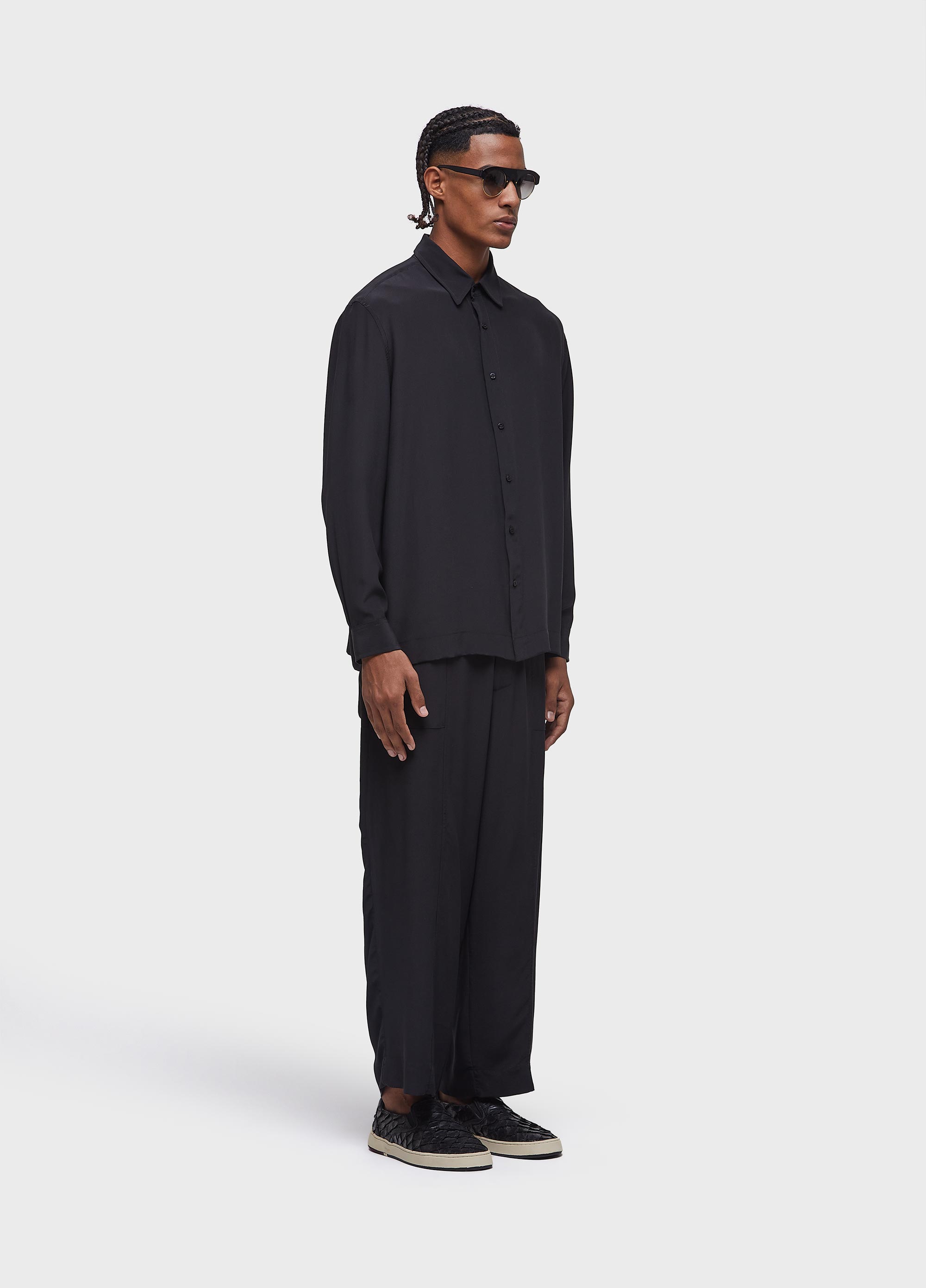 Camisa silk stoned