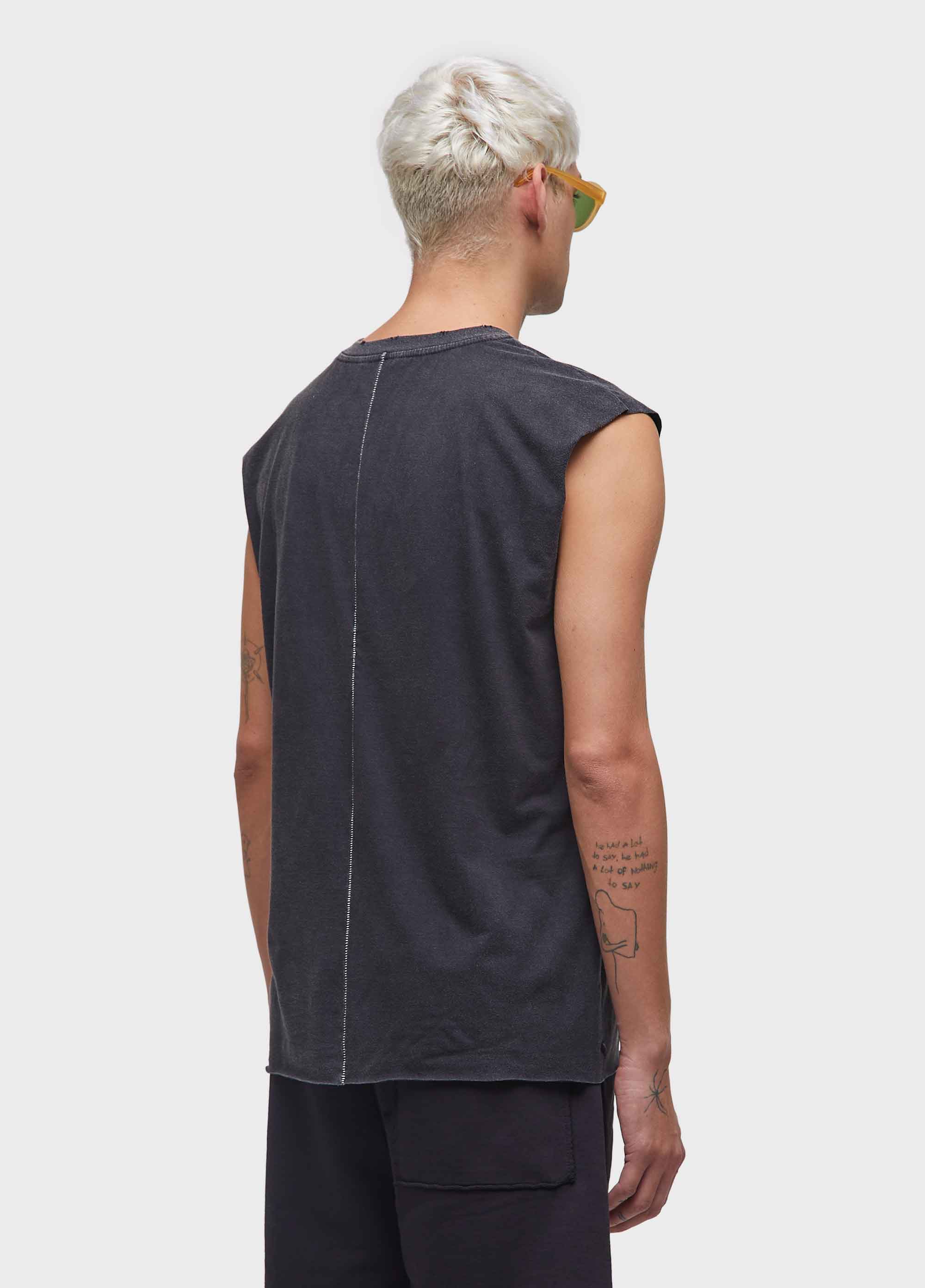 TSHIRT SLEEVELESS CUT