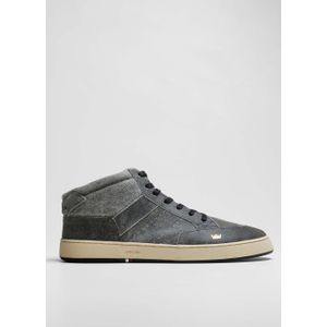 Tênis soho couro gasto cano alto