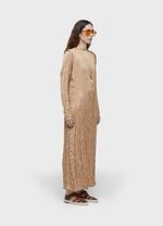 VESTIDO WRINKLED SATIN DOUBLE FACE